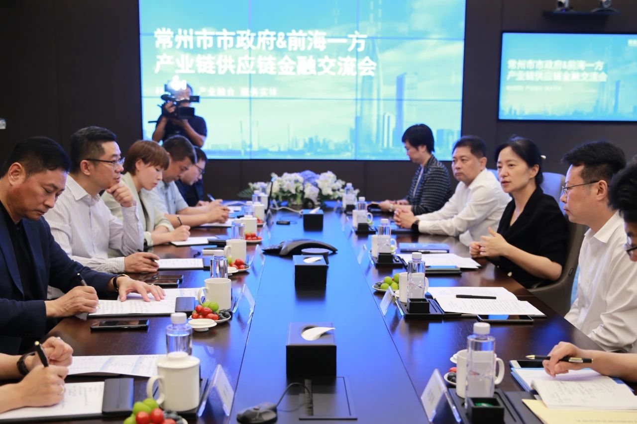 常州市政府领导一行莅临元旸科技调研考察